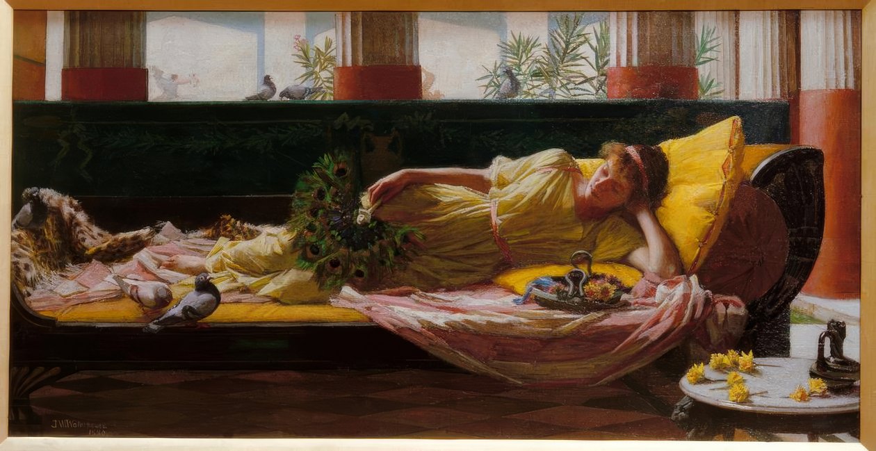 Dolce far niente alkotó: John William Waterhouse