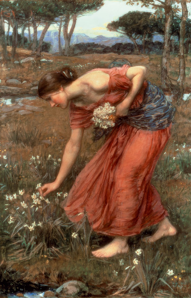 Nárcisz alkotó: John William Waterhouse