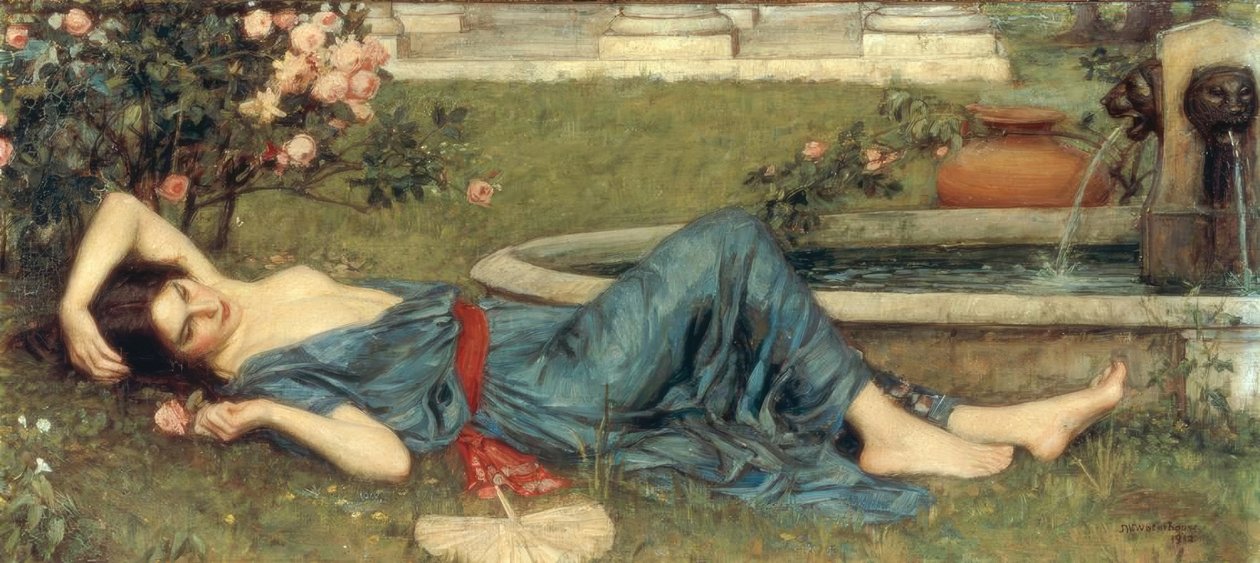 Édes nyár alkotó: John William Waterhouse