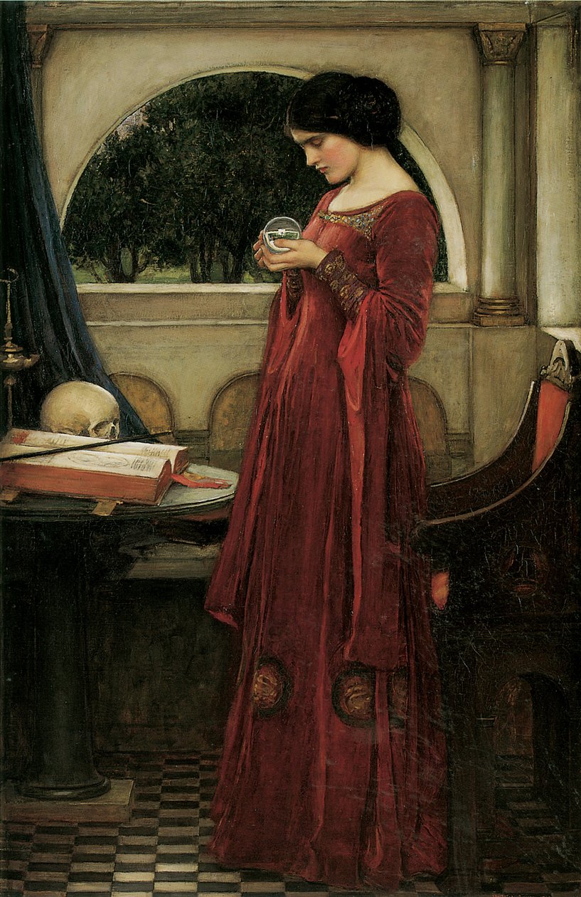 A kristálygömb alkotó: John William Waterhouse