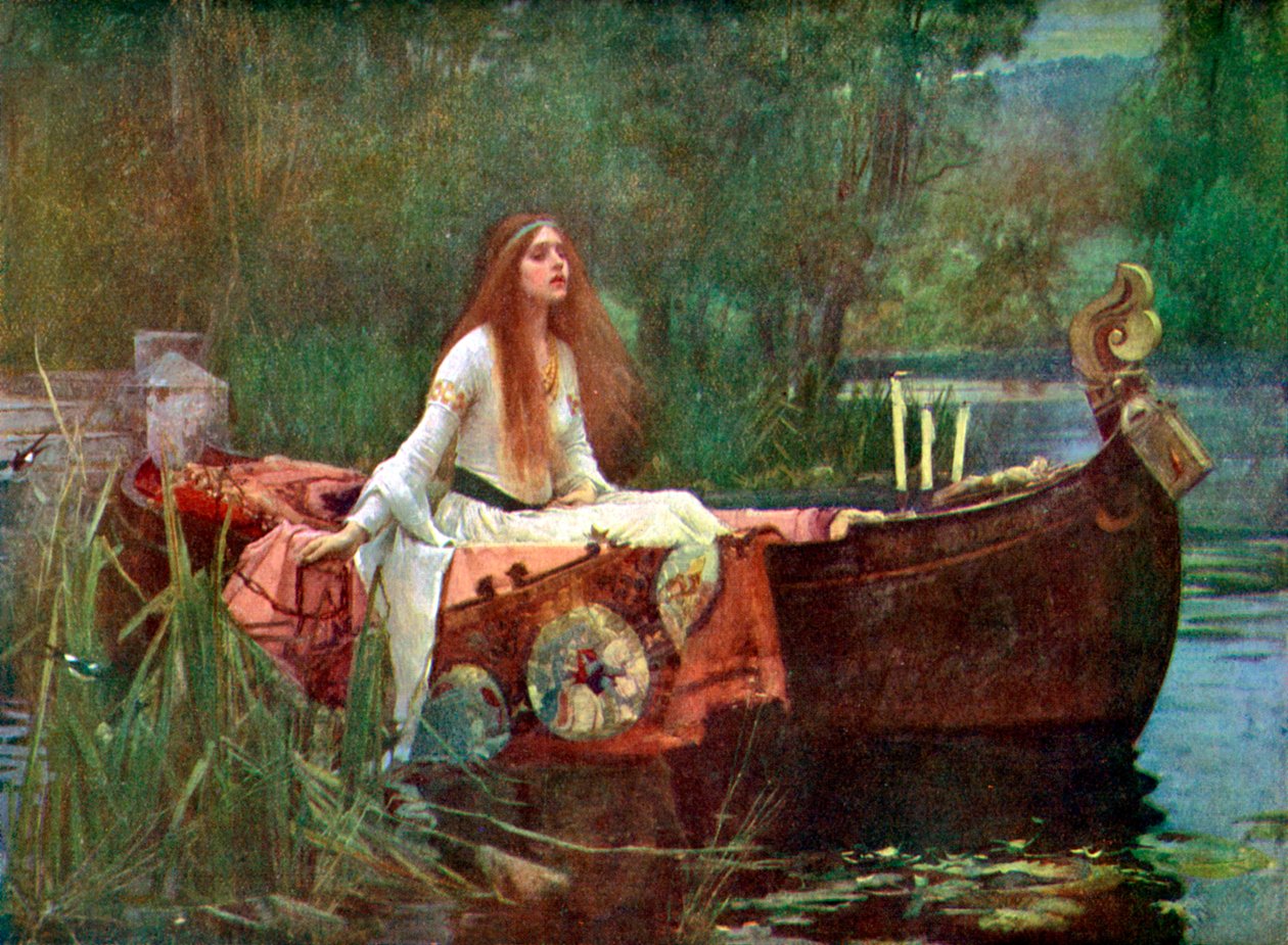 The Lady of Shalott, 1888 1923. alkotó: John William Waterhouse