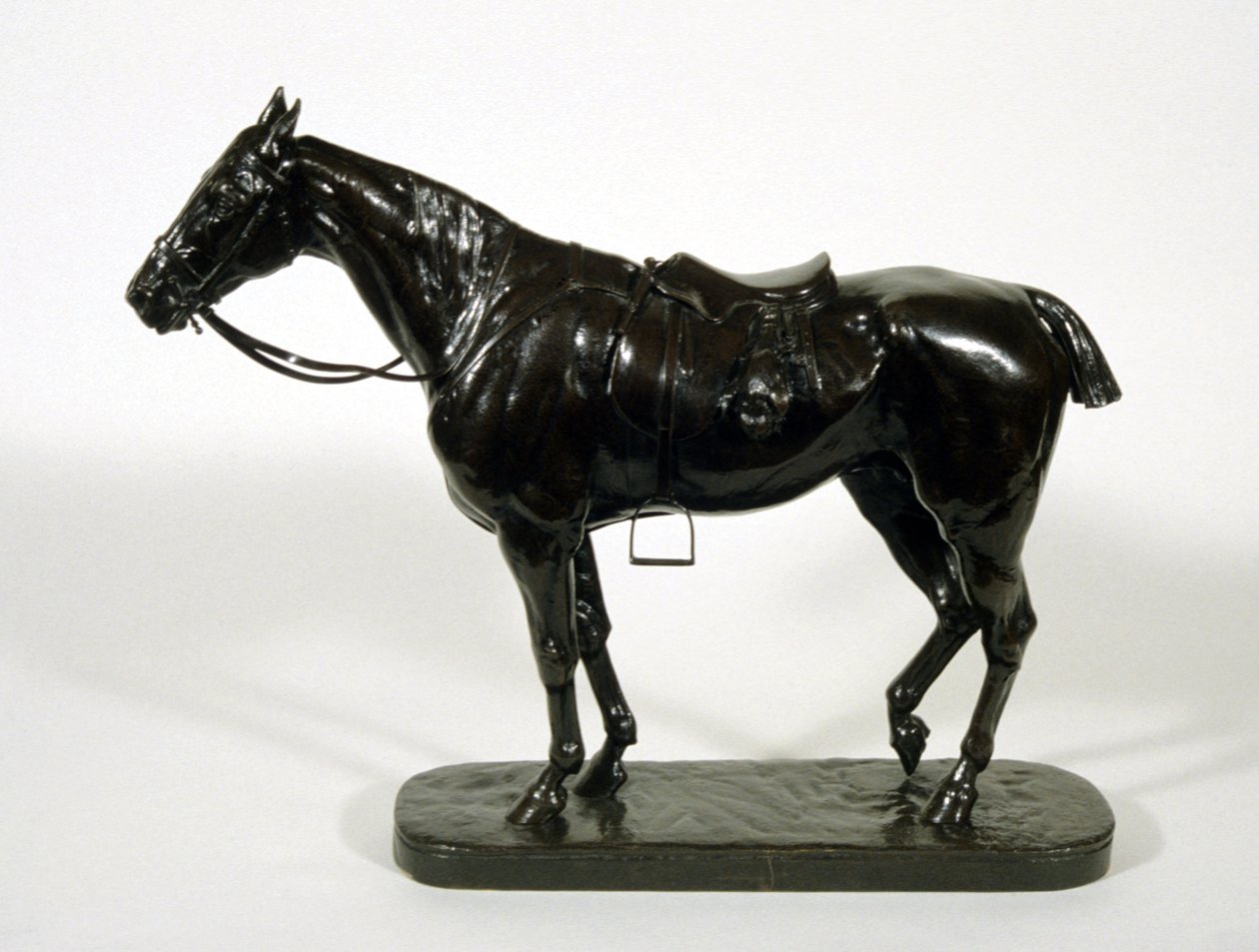 Fáradt vadász (bronz) alkotó: John Willis Good
