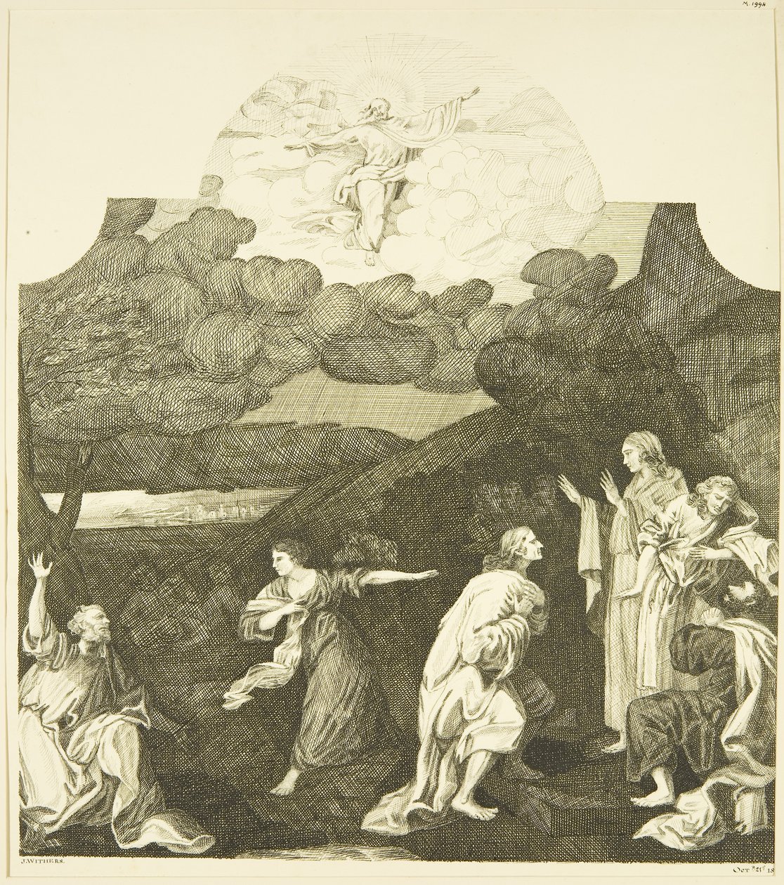 Hogarth oltárképe – A mennybemenetel alkotó: John Withers