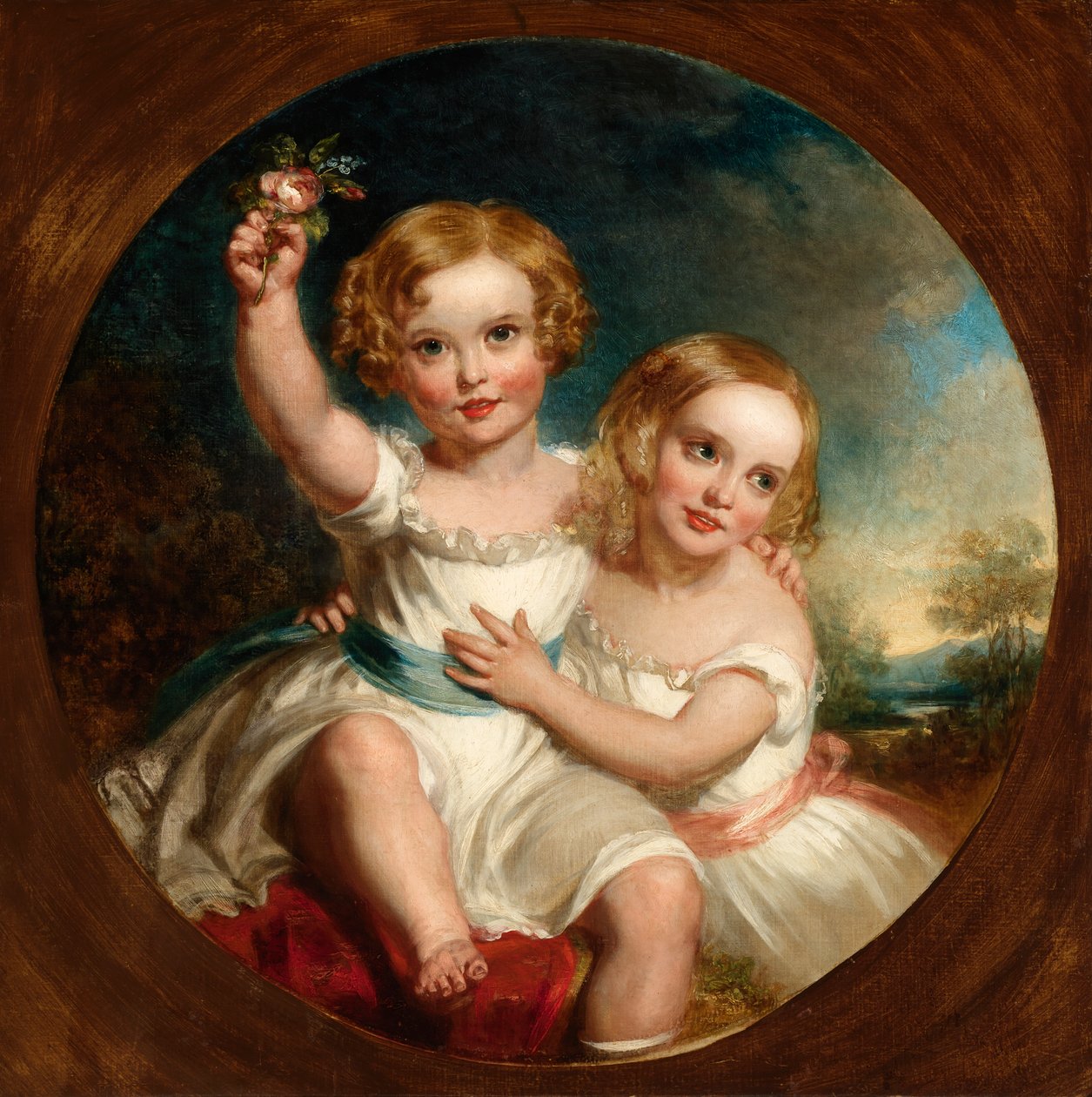 A művész gyermekei, 1847. alkotó: John Wood