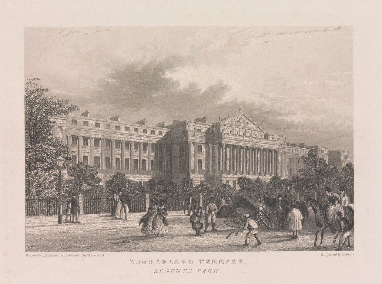 Cumberland Terrace, Regents Park alkotó: John Woods