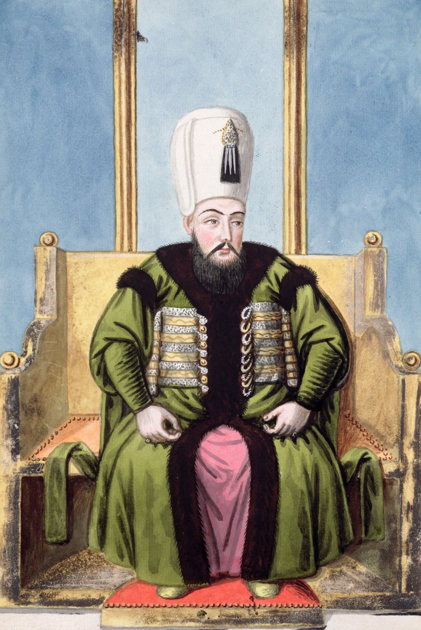 I. Ahmed, oszmán császár, 1808 alkotó: John Young