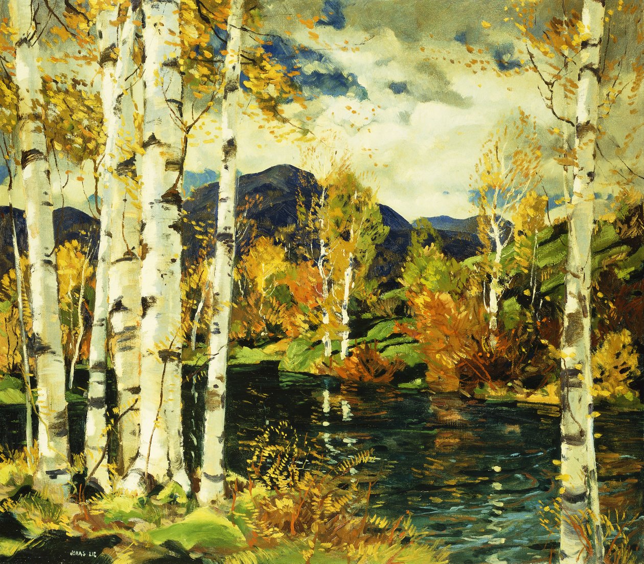 Nyírek alkotó: Jonas Lie