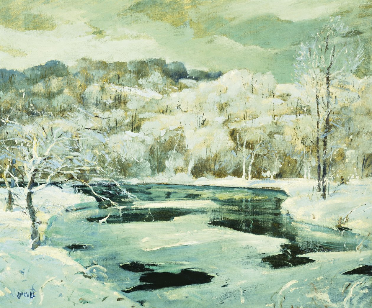 Fagyos fák alkotó: Jonas Lie