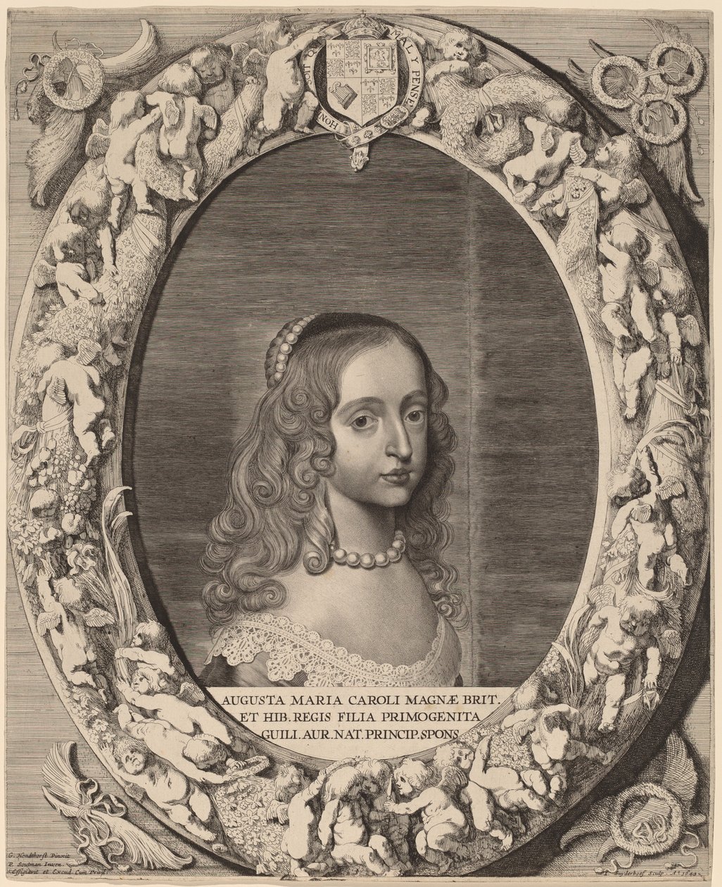 Mária I Stuart alkotó: Jonas Suyderhoff after Gerrit van Honthorst