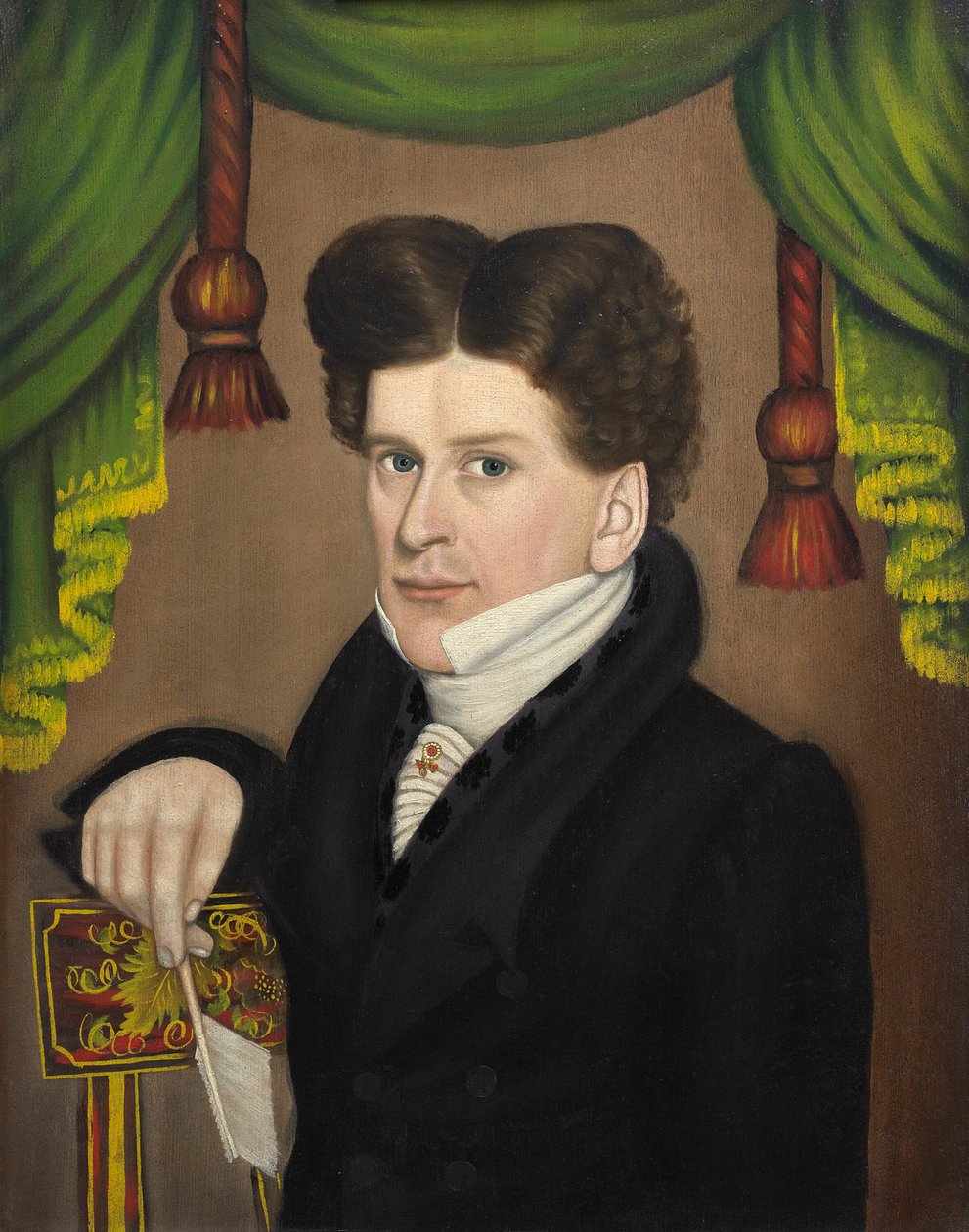Férfi tollal alkotó: Jonas Welch Holman