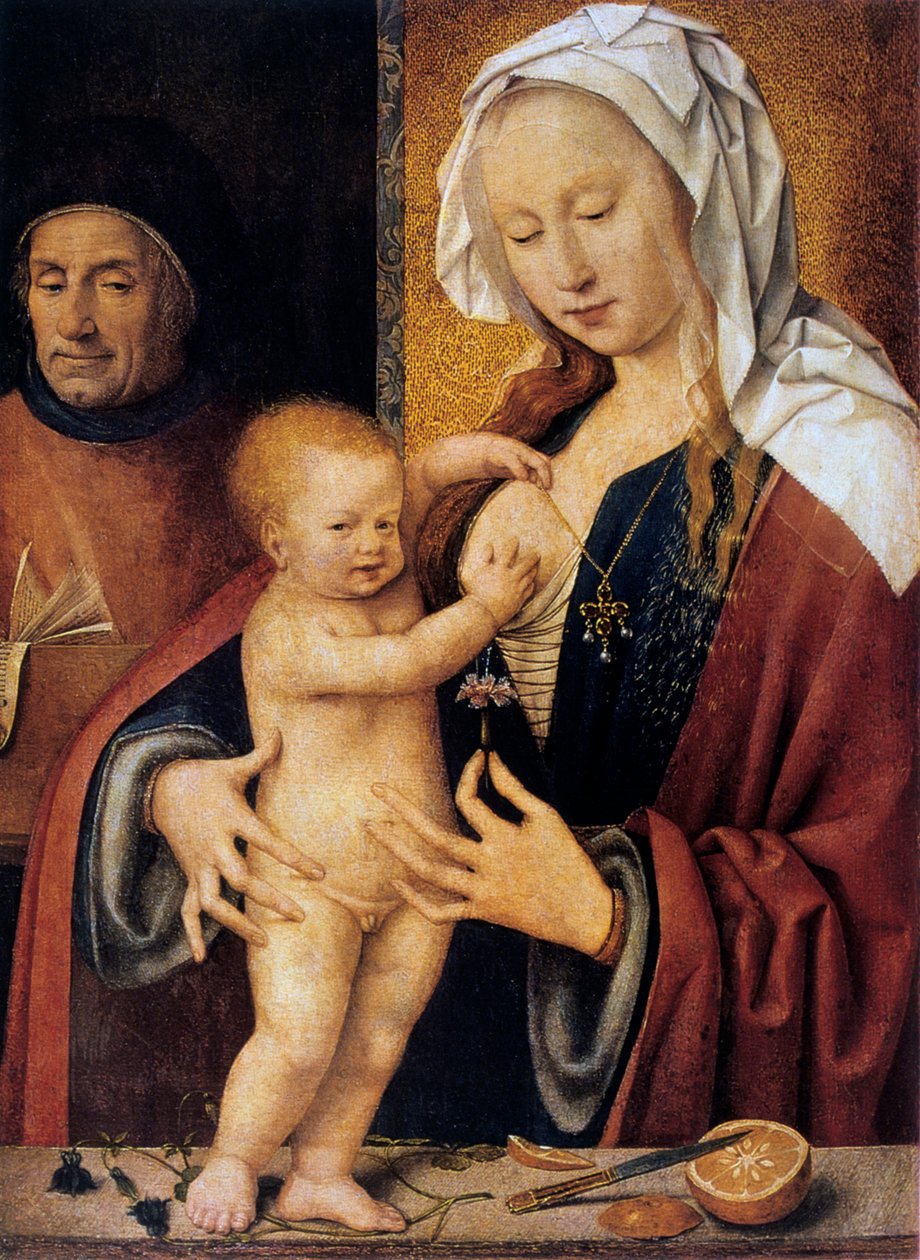 A Szent Család, 16. század. alkotó: Joos van Cleve