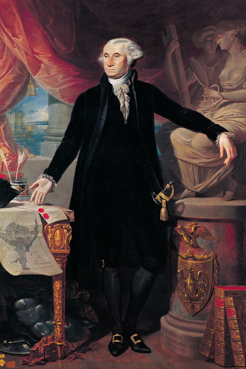 George Washington portréja, 1796 alkotó: José Perovani