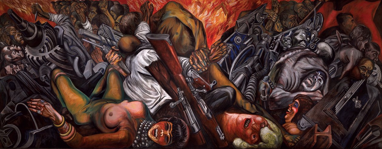 Katarzis, 1935. alkotó: José Clemente Orozco