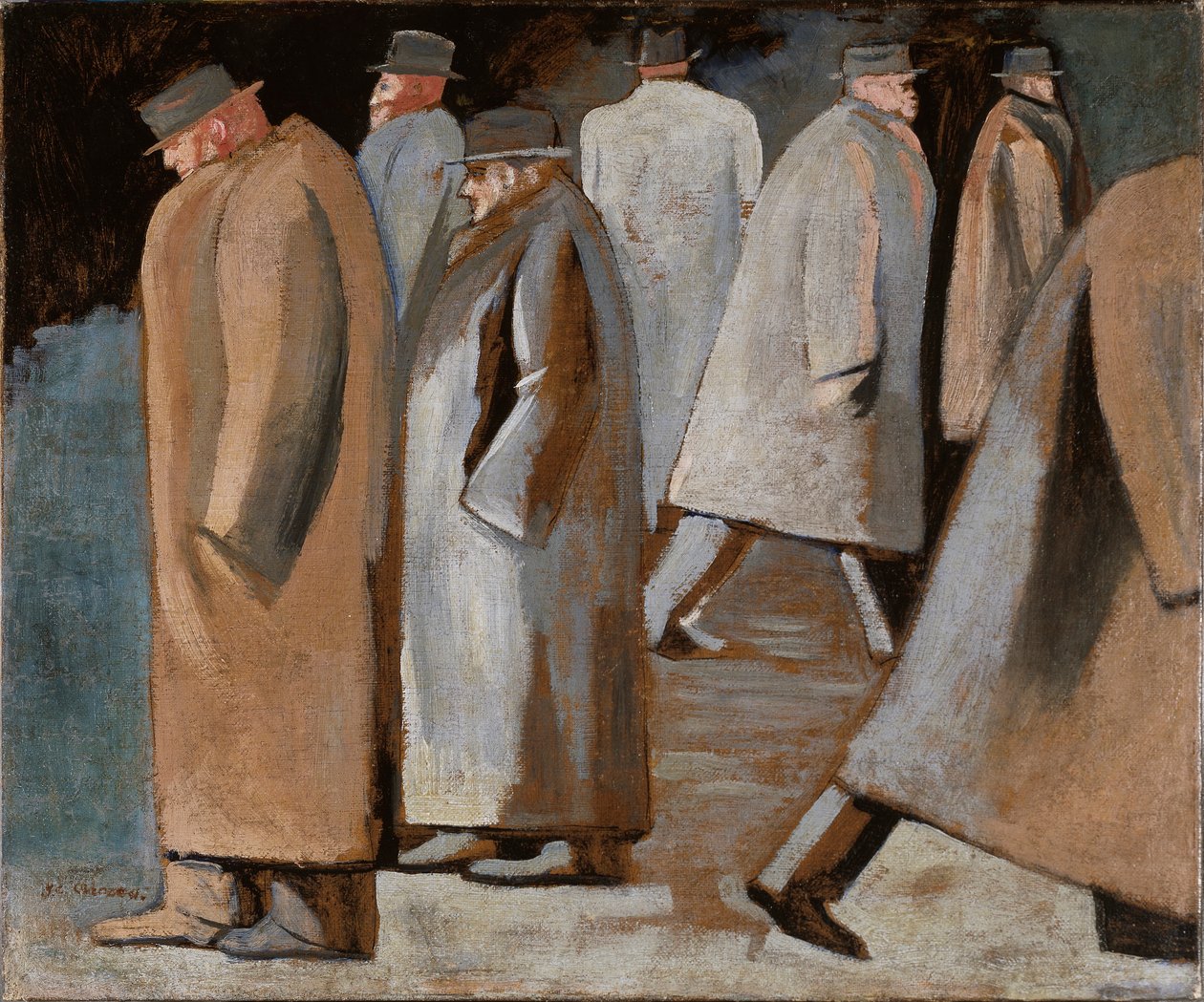 A téli tél, 1932. alkotó: José Clemente Orozco