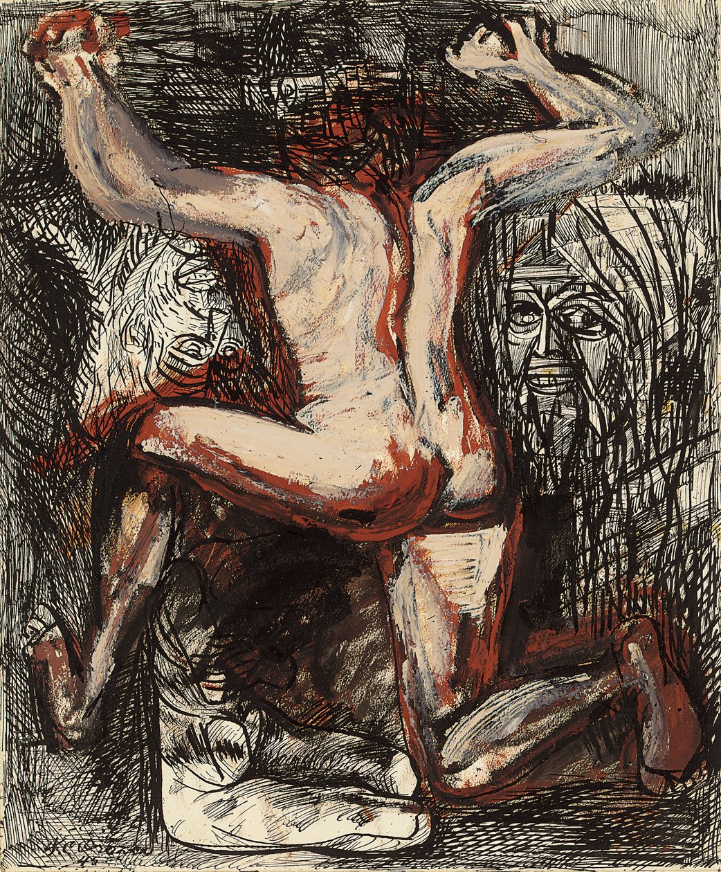 Prométheusz alkotó: José Clemente Orozco