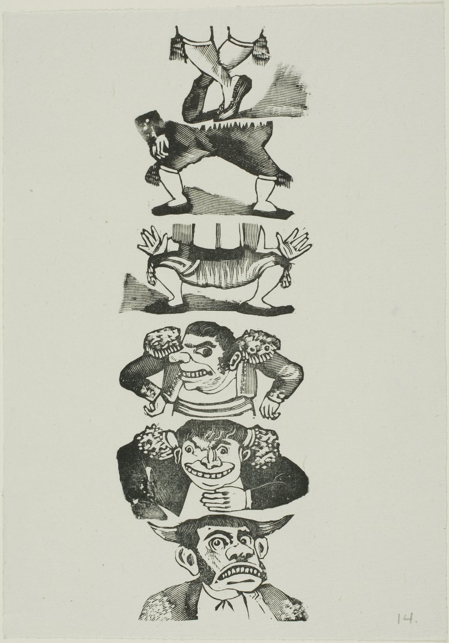 Bikaviadorok alkotó: José Guadalupe Posada