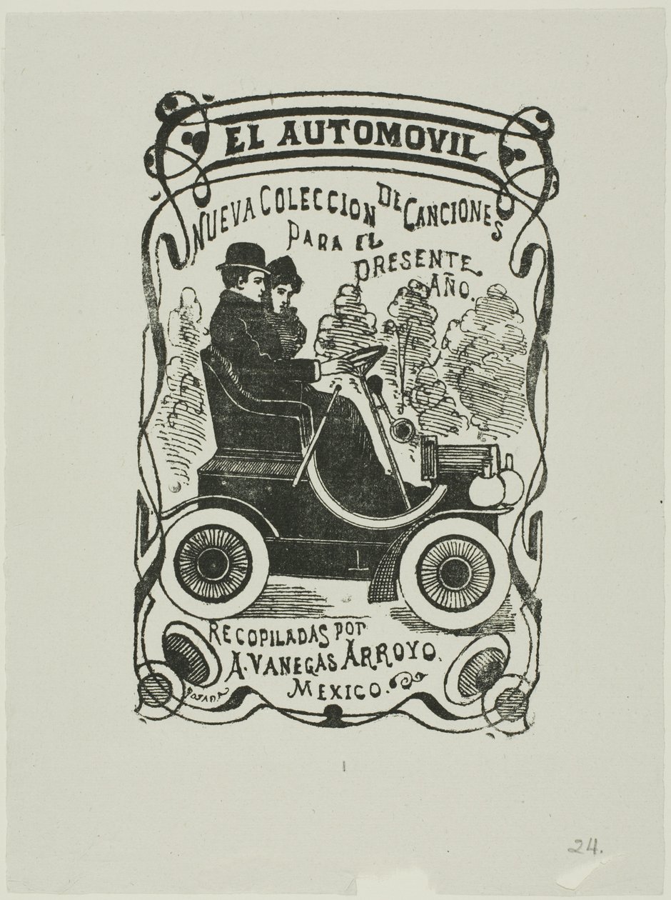 Az autó alkotó: José Guadalupe Posada