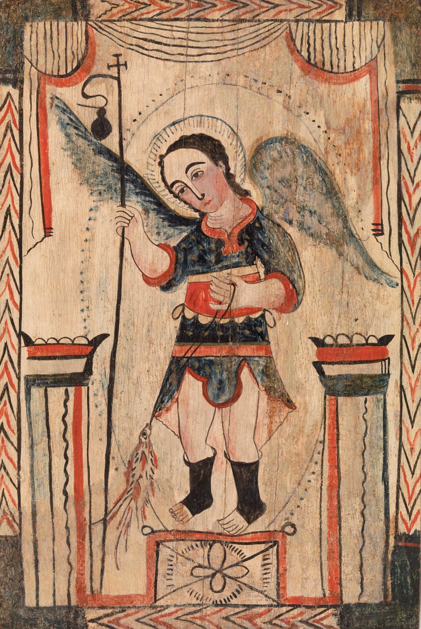 Szent Rafael arkangyal (San Raphael) alkotó: José Raphael Aragon