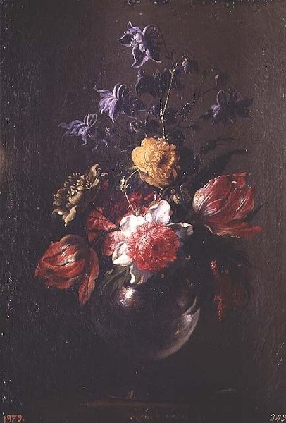 Virágcsendélet alkotó: José Antolínez