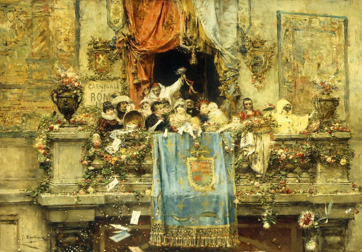 A karneválon alkotó: Jose Benlliure y Gil