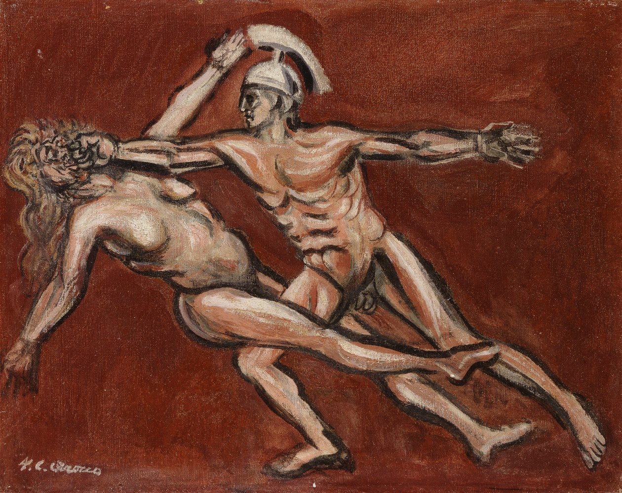 Viszály alkotó: José Clemente Orozco