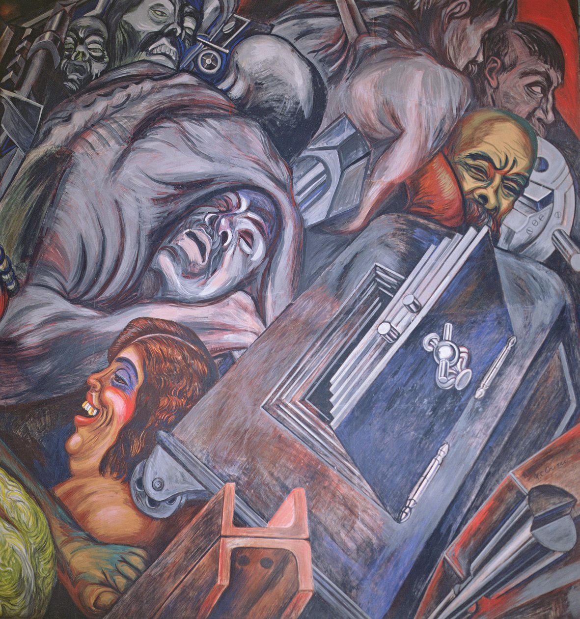 Katarzis alkotó: José Clemente Orozco