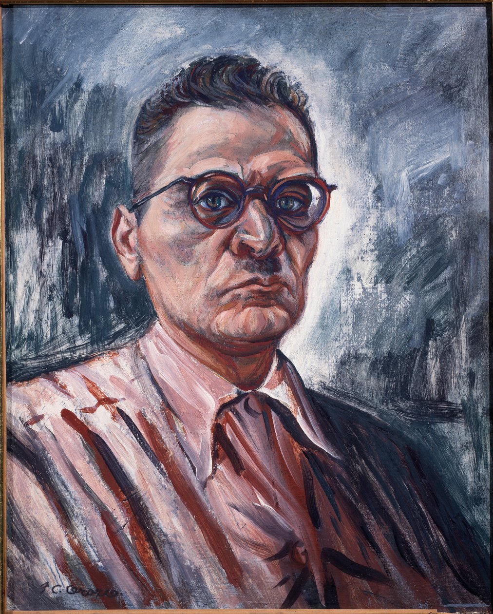Önarckép (olaj, vászon alkotó: José Clemente Orozco