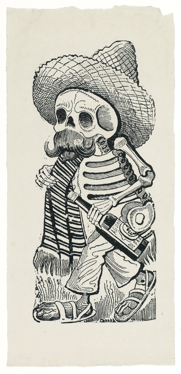 Francisco I. Madero koponyája alkotó: José Guadalupe Posada