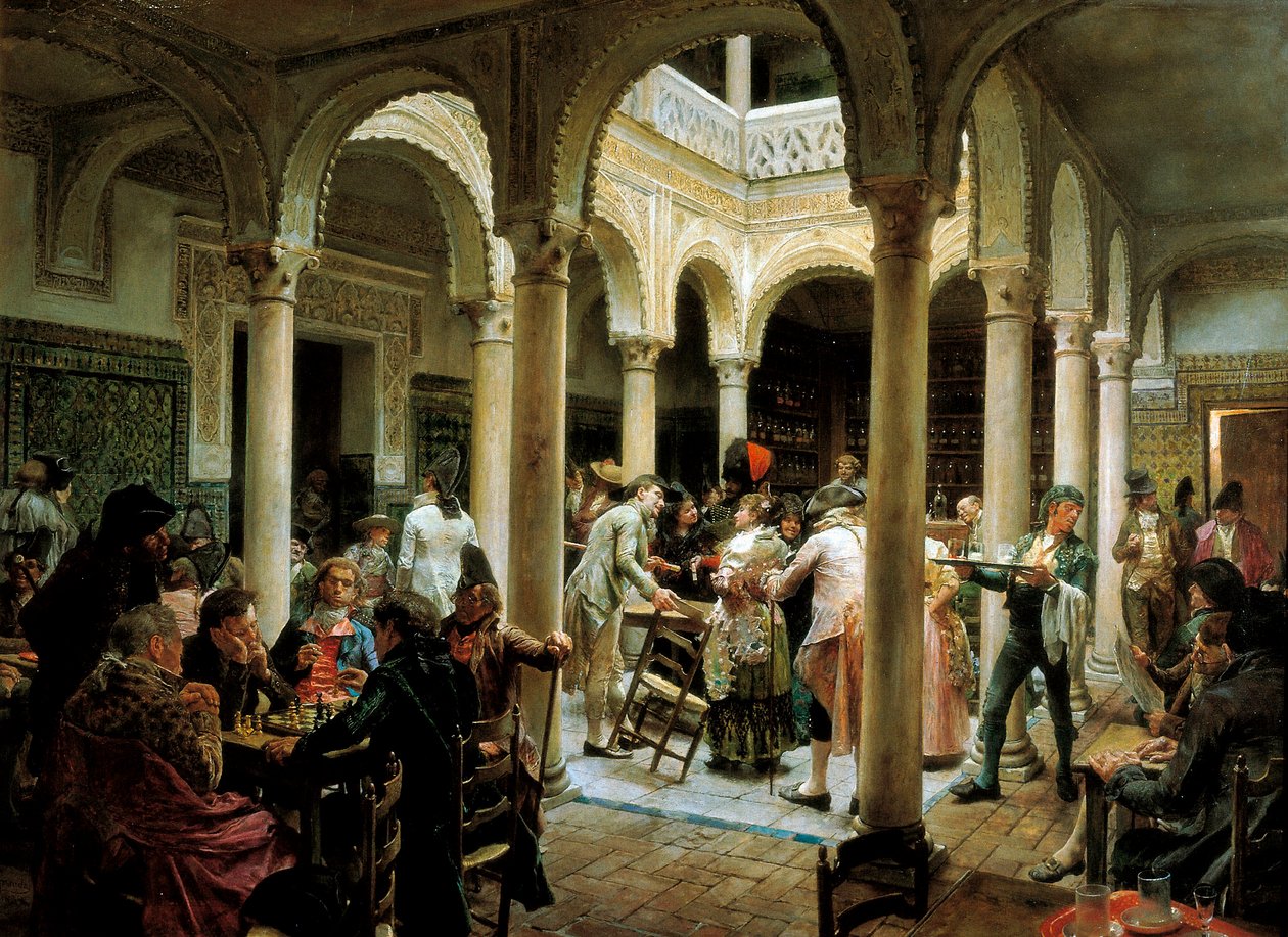 A kávézó alkotó: Jose Jimenes Aranda