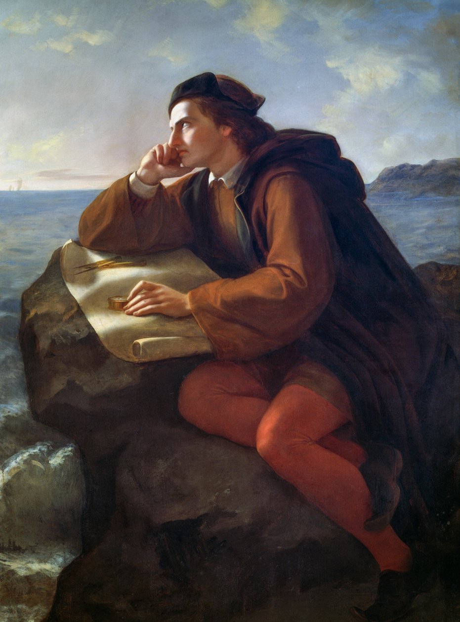 Kolumbusz Kristóf inspirációja alkotó: José María Obregón