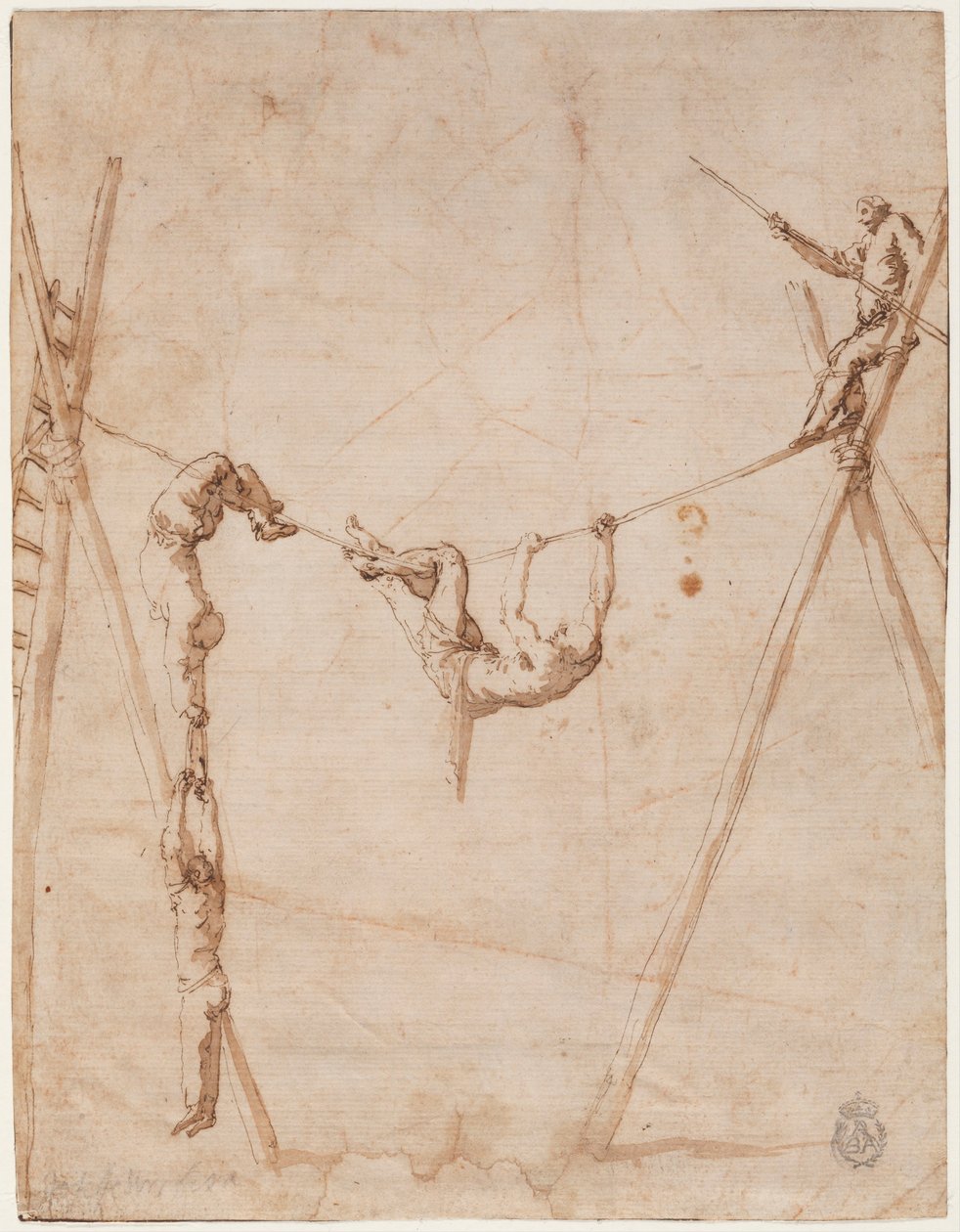 Akrobaták kötélen alkotó: Jose de Ribera