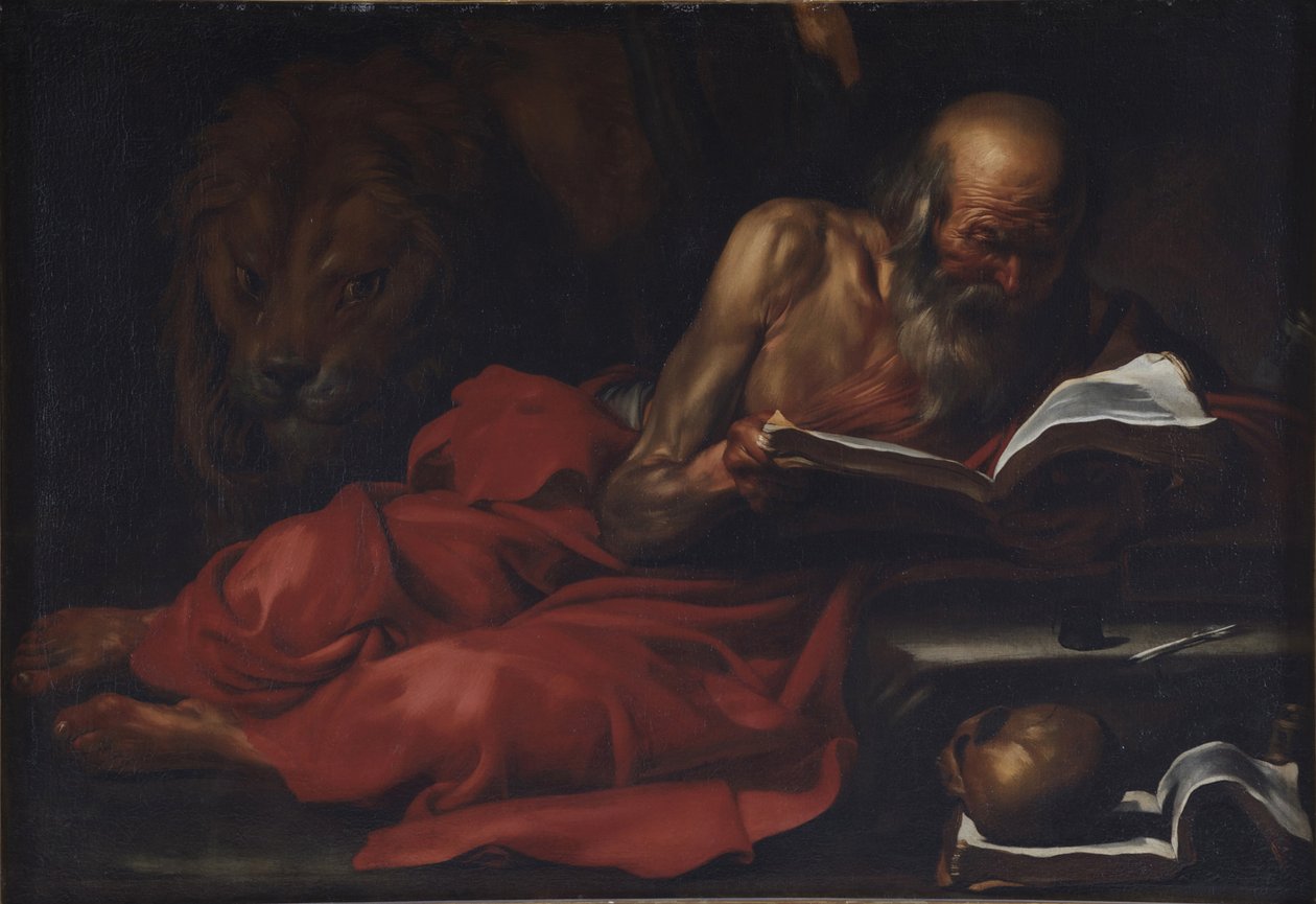 Szent Jeromos alkotó: Jose de Ribera