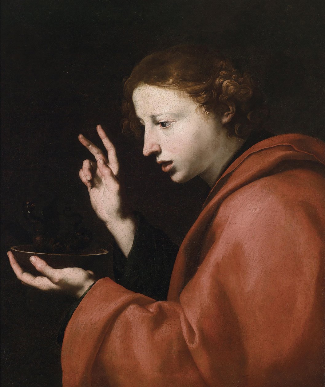 Szent János evangélista alkotó: Jose de Ribera