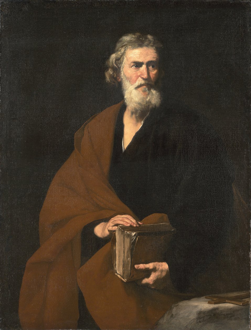 Szent Máté evangélista alkotó: Jose de Ribera