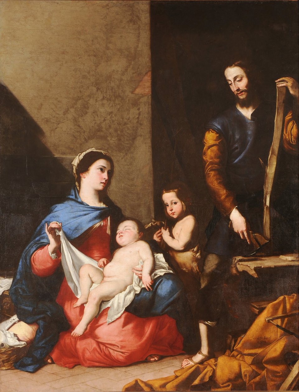 A Szent Család alkotó: Jose de Ribera