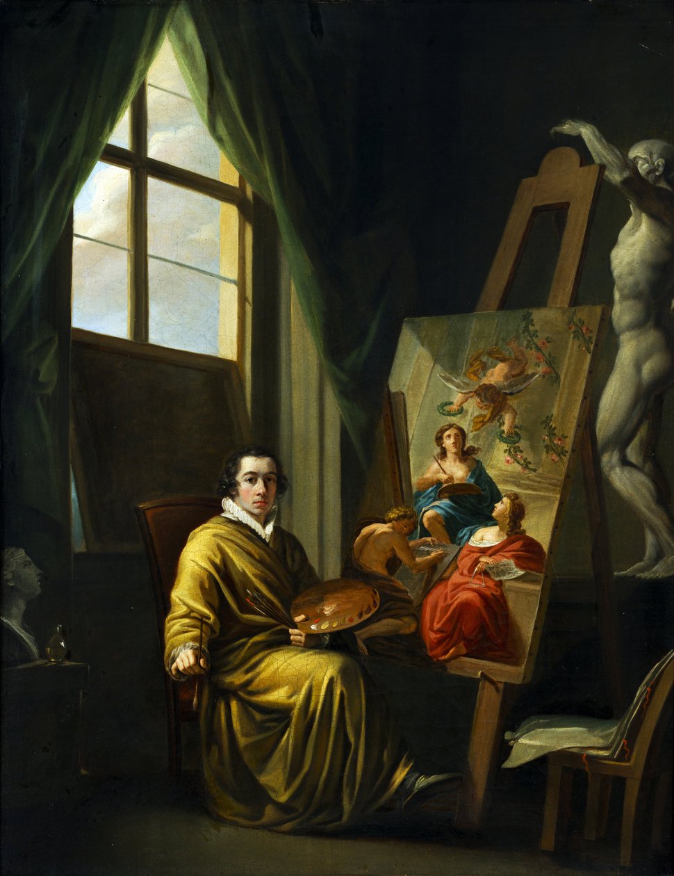 Önarckép alkotó: Josef Abel