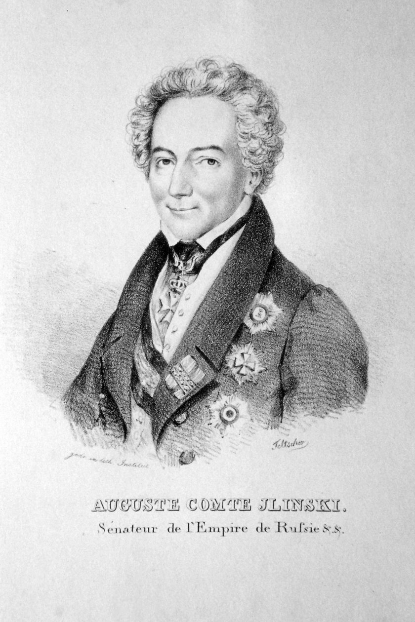 Josf August Ilinsky alkotó: Josef Eduard Teltscher