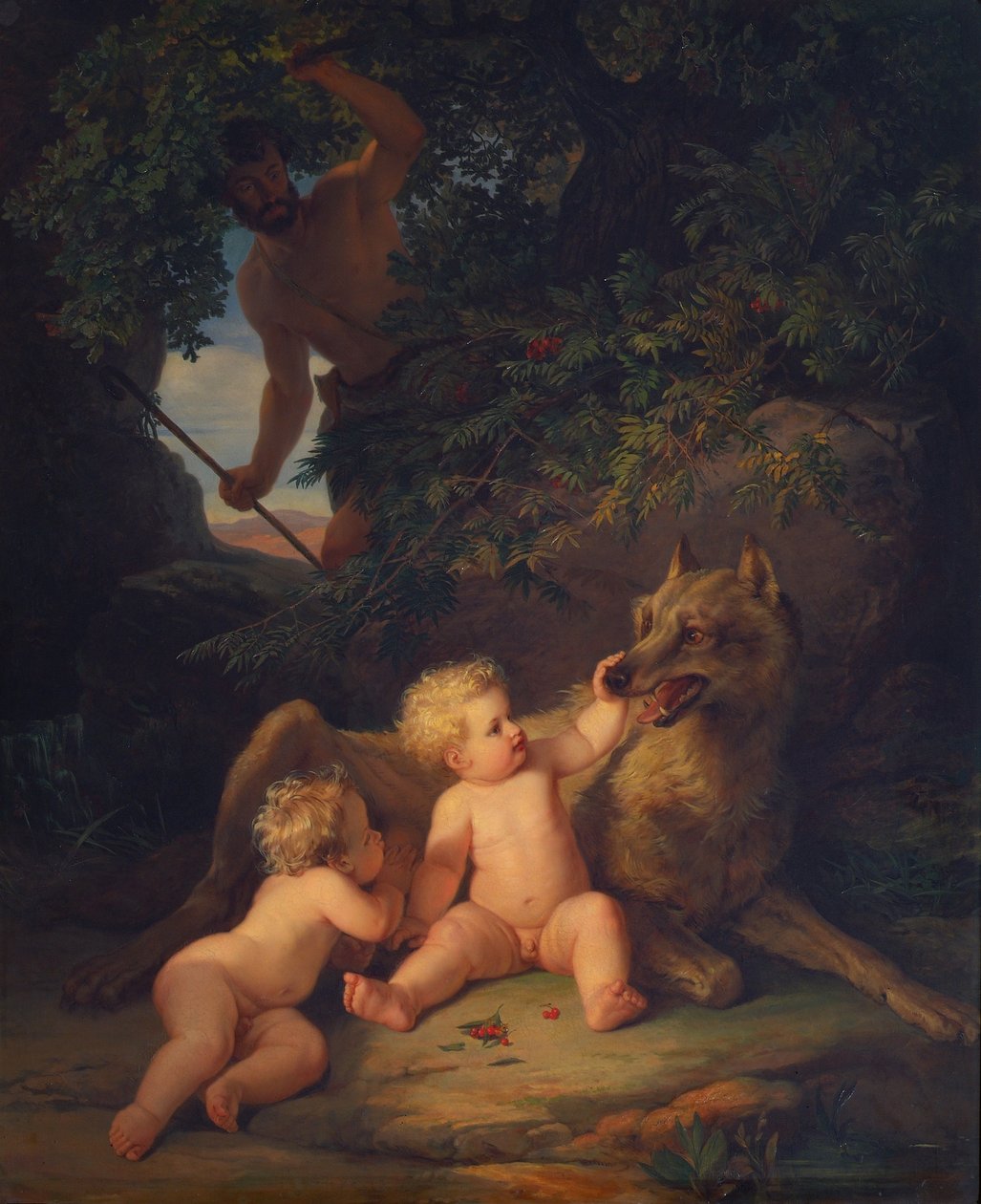 Romulus und Remus alkotó: Josef Binder