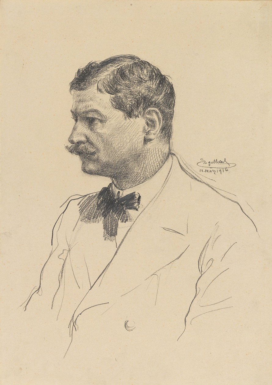 Önarckép, 1916. alkotó: Josef Engelhart