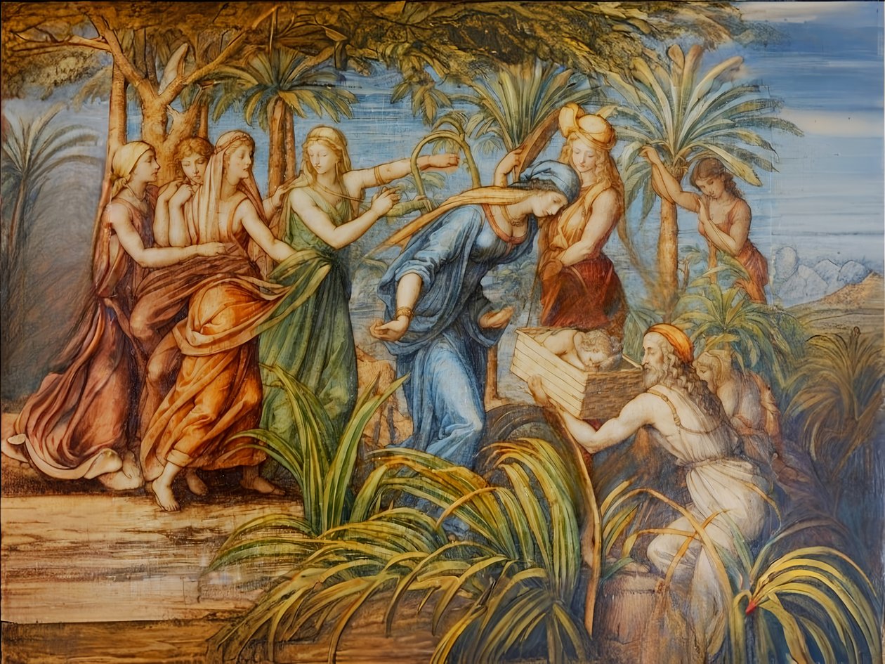 A2_Exodus_02_Mózes megvan alkotó: Josef Johann Michel
