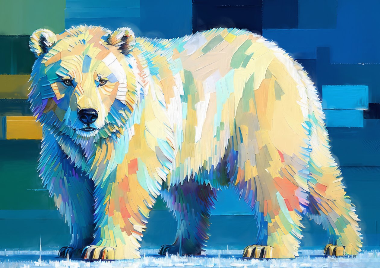 Állatok: Icebear 3 alkotó: Josef Johann Michel