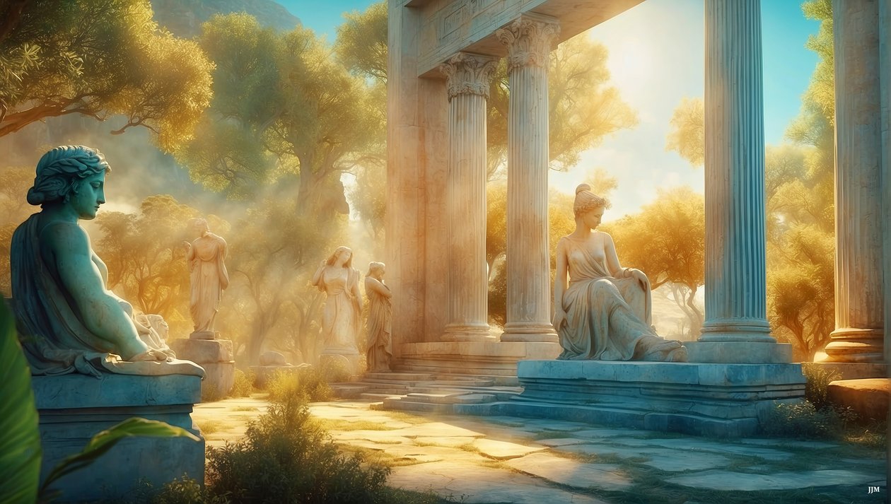Dreamcore_ancient Greek-World_03 alkotó: Josef Johann Michel