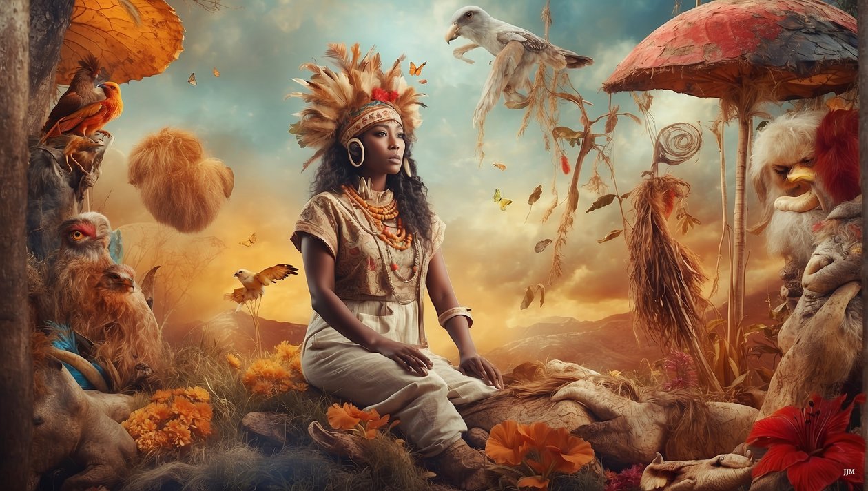 Dreamcore_álomszerű_jelenet-Aborigines_04 alkotó: Josef Johann Michel
