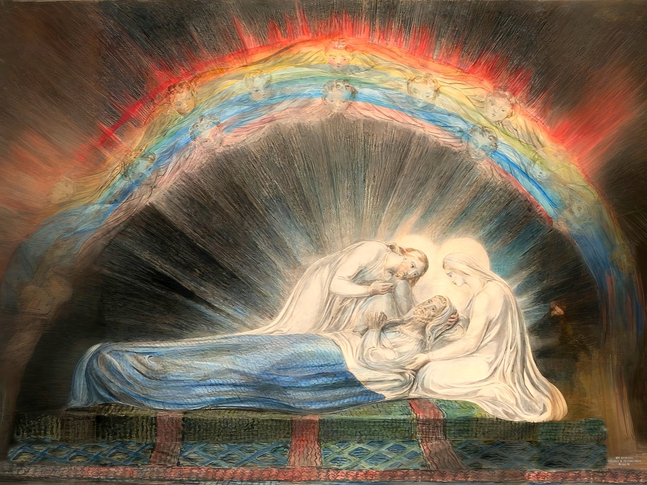 JJM-recreate_Blake-W_Der Tod des hl Joseph alkotó: Josef Johann Michel