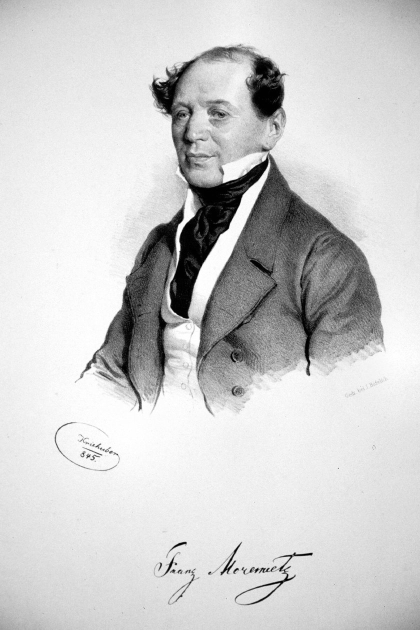 Franz Morawetz Litho alkotó: Josef Kriehuber