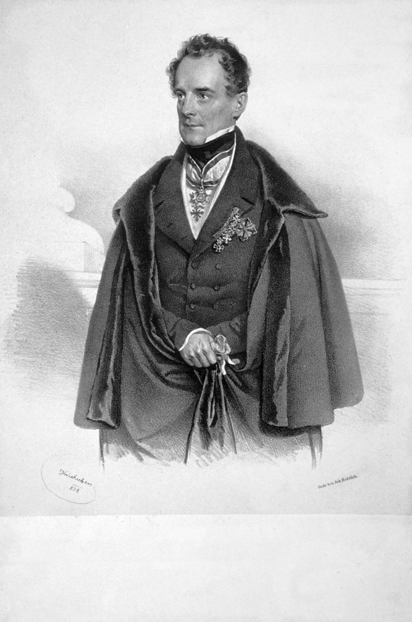Franz von Löhr Litho alkotó: Josef Kriehuber