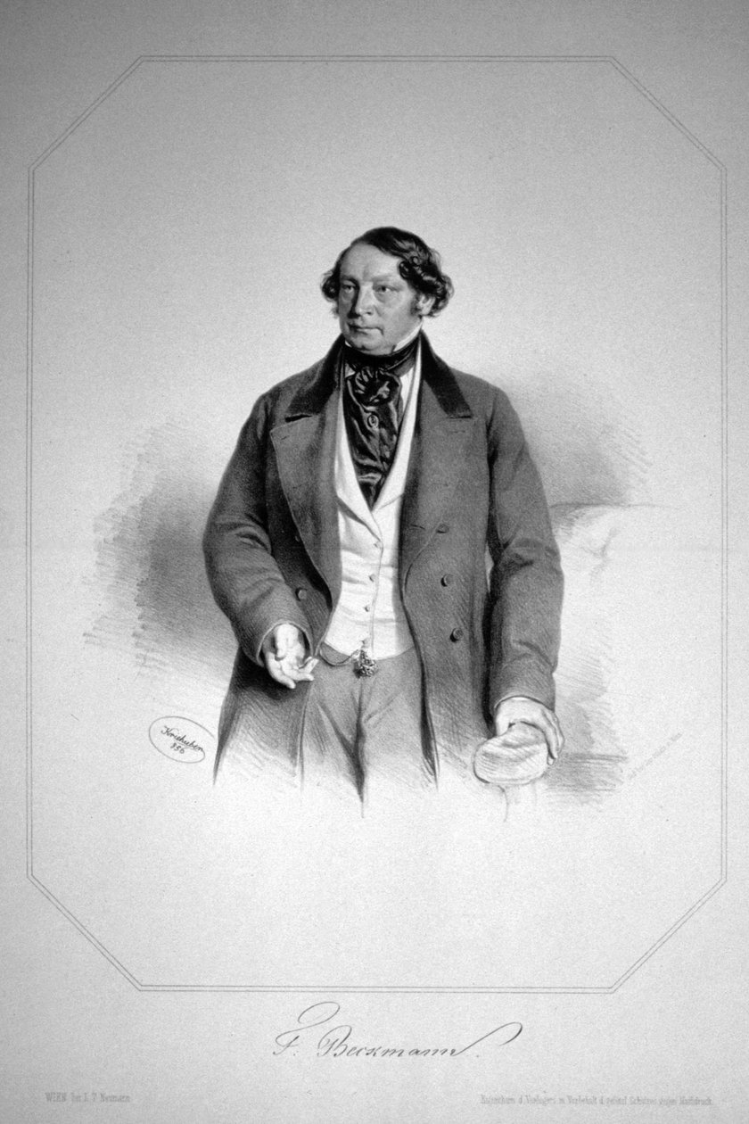 Friedrich Beckmann alkotó: Josef Kriehuber