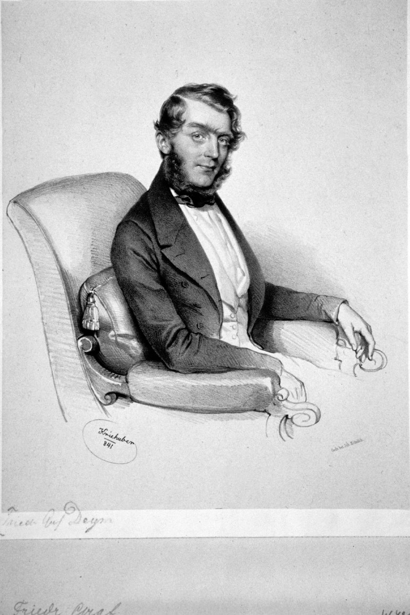 Friedrich Deym Litho alkotó: Josef Kriehuber