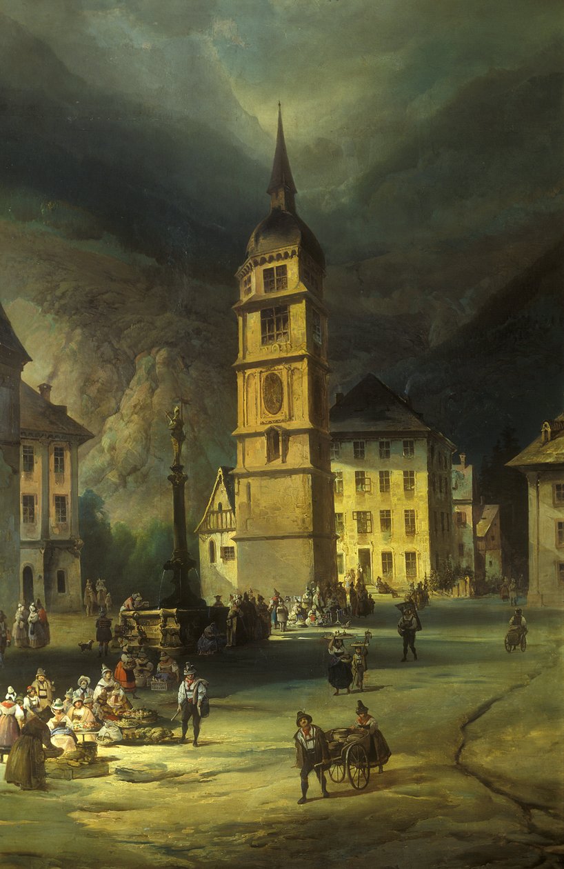 Altdorf a Luzerni-tónál alkotó: Josef Matěj Navrátil