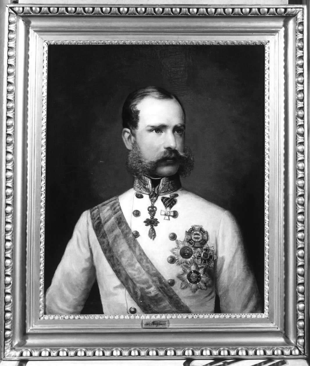 I. Ferenc József osztrák császár alkotó: Josef Neugebauer